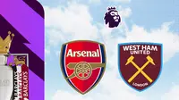 Liga Inggris - Arsenal Vs West Ham United (Bola.com/Adreanus Titus/Andreas Davin)