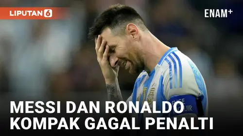 VIDEO: Reaksi Lionel Messi Gagal Penalti di Duel Argentina Vs Ekuador