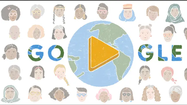 Google doodle International Women Day