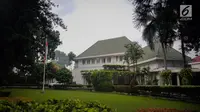 Rumah dinas Gubernur DKI Jakarta, JalanTaman Suropati No. 17, Menteng, Jakarta Pusat. (LIputan6.com/Faizal Fanani)