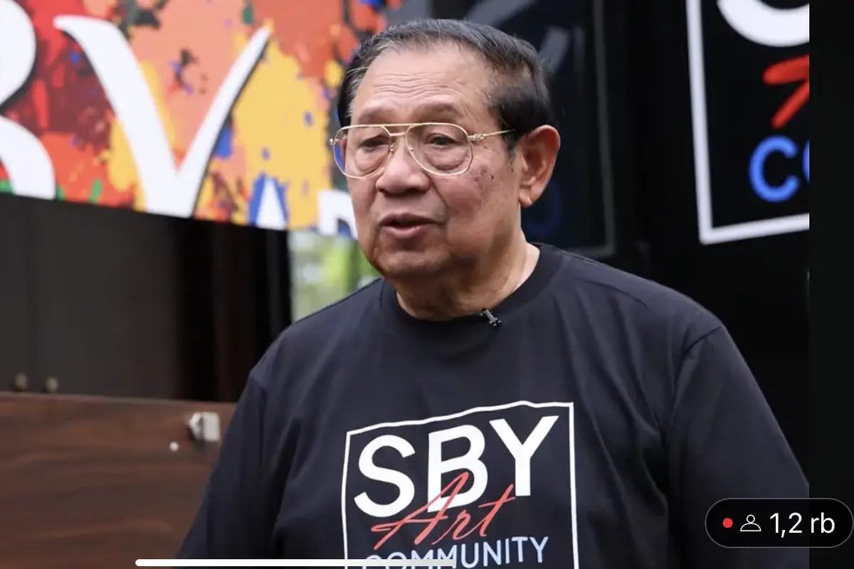 Presiden ke-6 Republik Indonesia Susilo Bambang Yudhoyono atau SBY.