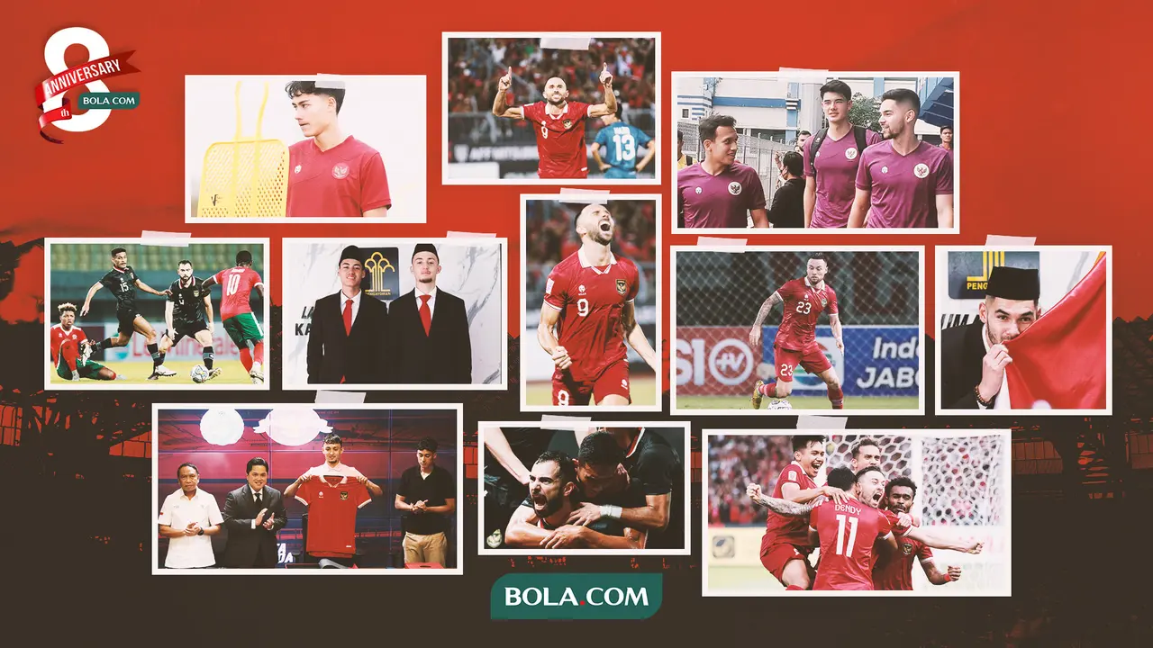 Ilustrasi - Kolase Foto Pemain Naturalisasi di Timnas Indonesia