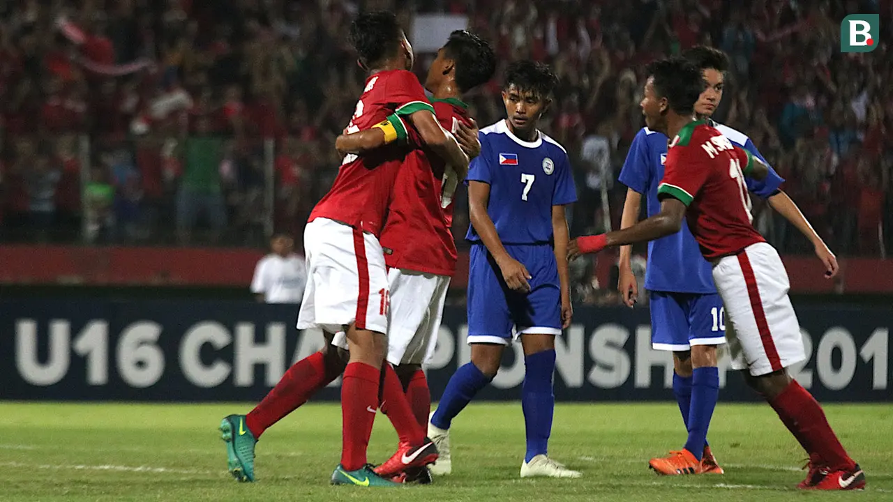 Timnas Indonesia U-16 vs Timnas Filipina U-16