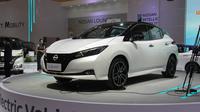Nissan LEAF pada GIIAS 2022 lalu (Otosia.com/Nazar Ray)