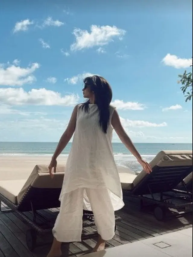 6 Momen Seru Liburan Enzy Storia dan Jessica Mila Agnesia di Bali