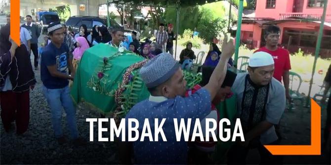 VIDEO: Kelompok Pemuda Membabi Buta Tembak Warga di Medan