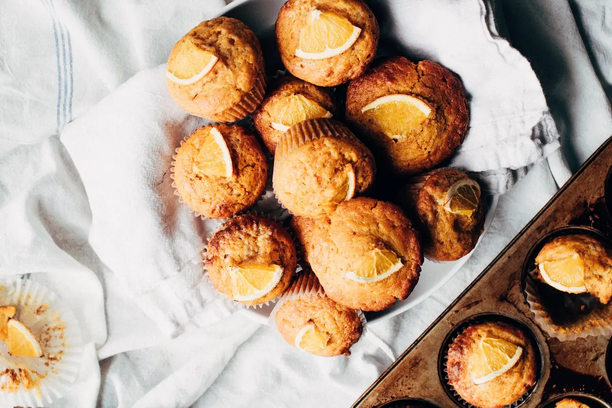 muffin jeruk