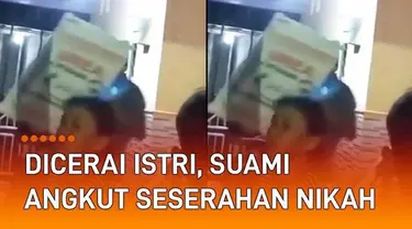 Permasalahan rumah tangga tak jarang berujung perceraian. Namun perceraian pasutri di Desa Bajangan, Brebes, Jawa Tengah disorot. Lantaran aksi sang suami yang membuat heboh keluarga dan tetangga.