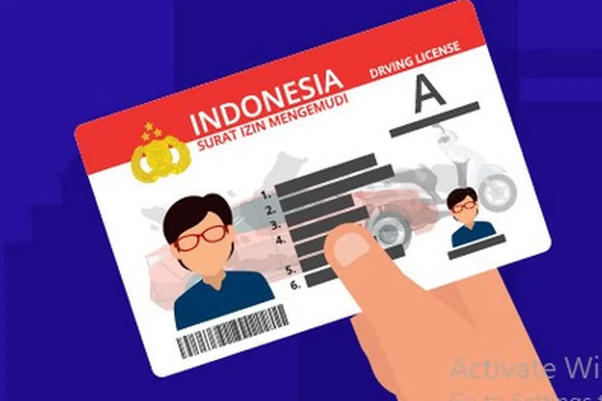 Gambaran SIM A format terbaru yang akan berlaku mulai 1 Juli 2024