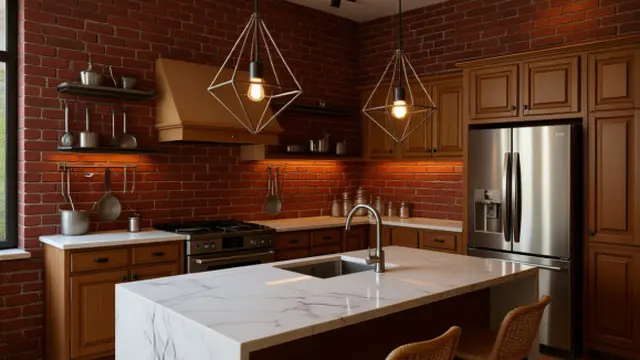 Dapur Vintage dengan Aksen Retro
