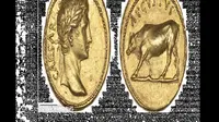 Uang logam emas yang dilelang itu disebutkan berusia lebih dari 2.000 tahun. Dicetak pada masa pemerintahan Gaius Julius Caesar Augustus.