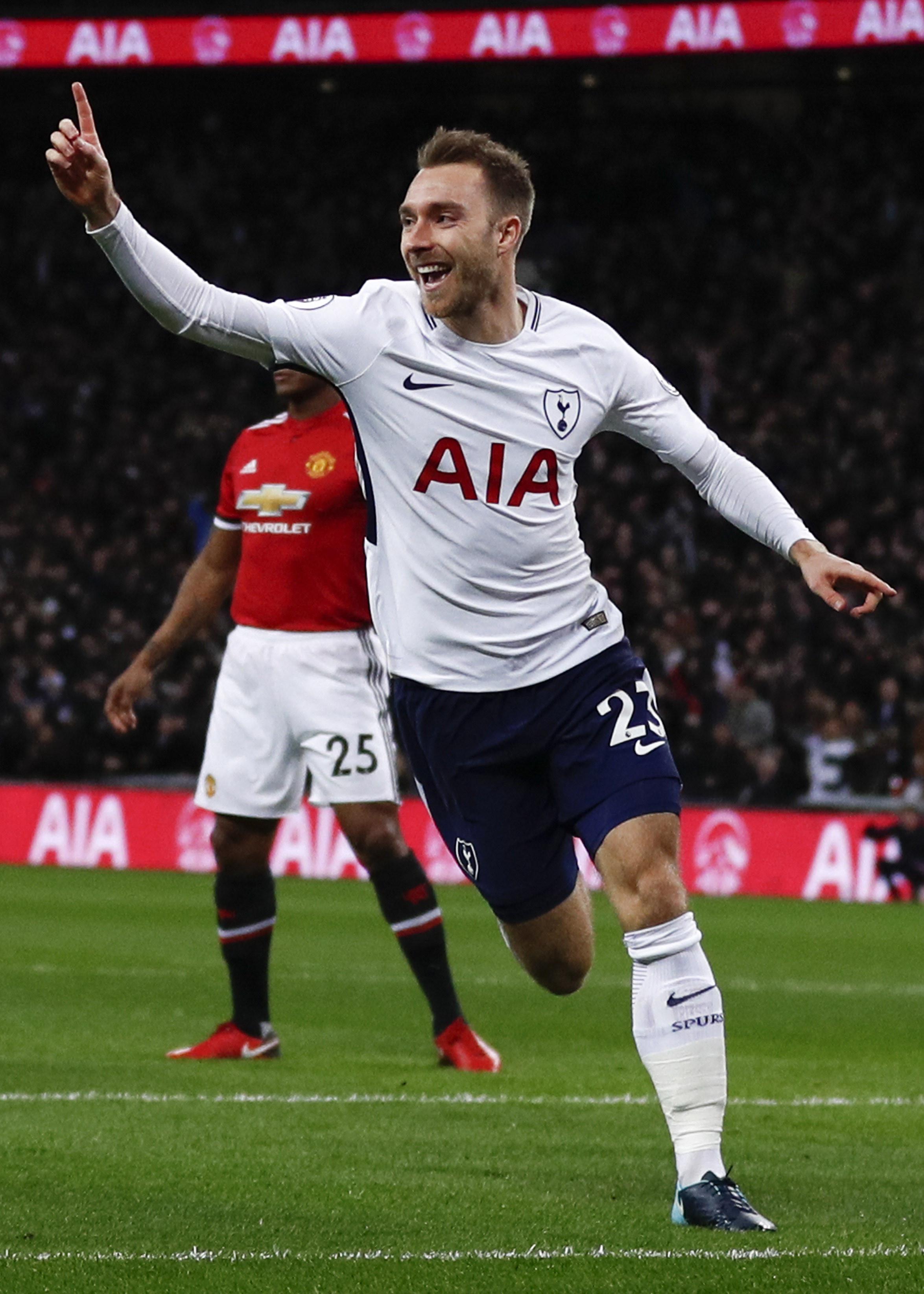 Christian Eriksen (AFP/Adrian Dennis)