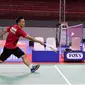 Atlet Indonesia Ukun Rukaendi lolos ke semifinal&nbsp;kategori tunggal putra SL 3&nbsp;Indonesia Para Badminton International 2022 di GOR Among Rogo, Yogyakarta, Kamis, 25 Agustus. (foto: istimewa)