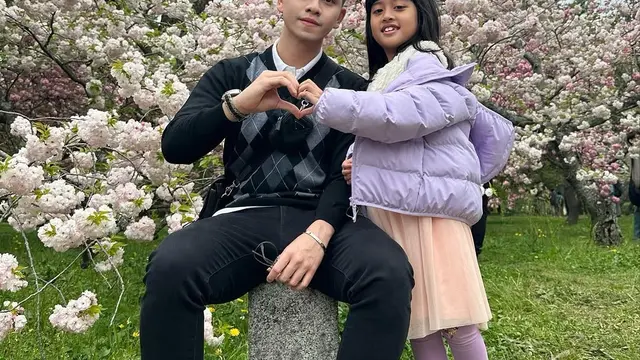 Potret Kompak Athalla Naufal dan Vania Anak Venna Melinda (credit: instagram/athallanaufal7)