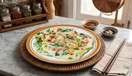 Resep Telur Dadar Daun Jeruk dan Cabai, Gurih, Harum, dan Pedas