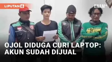 Driver Ojol atas nama Muhammad Luckas akhirnya muncul. Ia mengklarifikasi kabar terkait dirinya yang diduga membawa kabur laptop milik pelanggan. Luckas mengaku bukan dirinya yang mencuri lantaran akun ojolnya telah dijual.