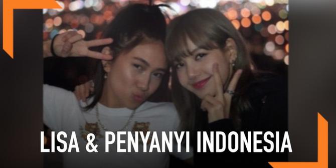 VIDEO: Lisa BLACKPINK Unggah Foto Bareng Penyanyi Indonesia