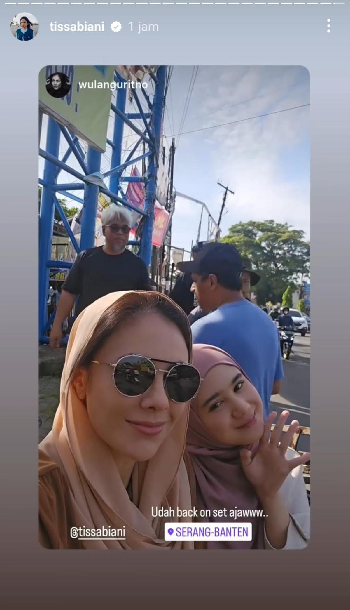 Berhijab untuk Keperluan Syuting Film, Tissa Biani Dipuji Cantik dan Mendadak Dipanggil Ukhti