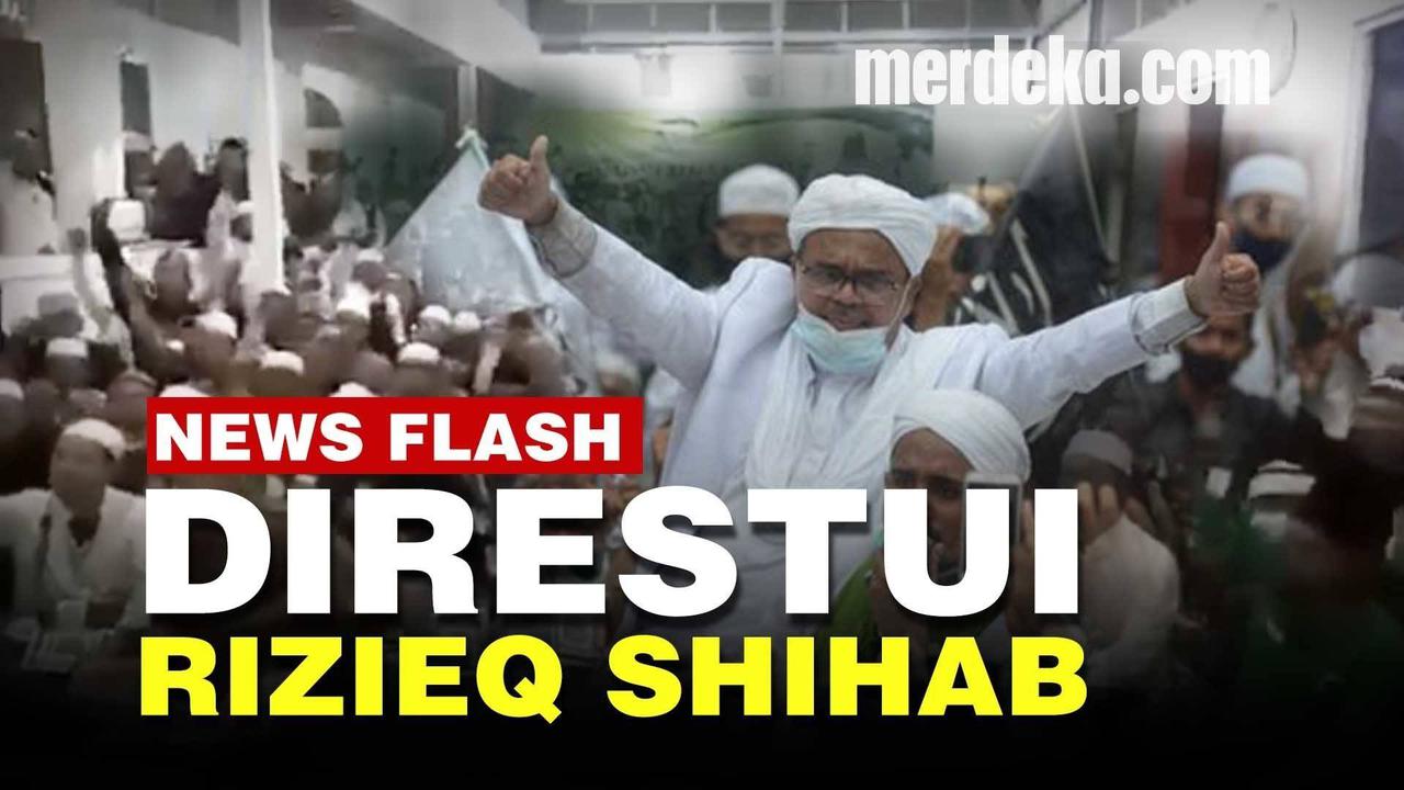 VIDEO: Dari Dalam Penjara, Rizieq Shihab Restui Deklarasi FPI Versi Baru