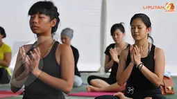 [Foto] Heart Yoga, Yoga Untuk Jernihkan Hati dan Pikiran