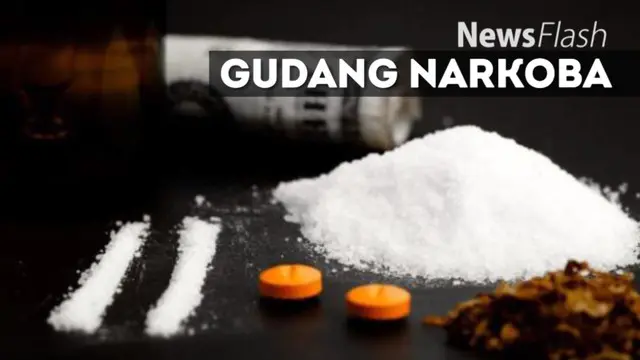 Badan Narkotika Nasional (BNN) menemukan sebanyak 100 kilogram narkoba jenis sabu dan 300 ribu butir jenis H.5 dalam penggerebekan di Pergudangan Sentra Kosambi Blok H5, Kosambi Timur, Kosambi, Kabupaten Tangerang, Banten.