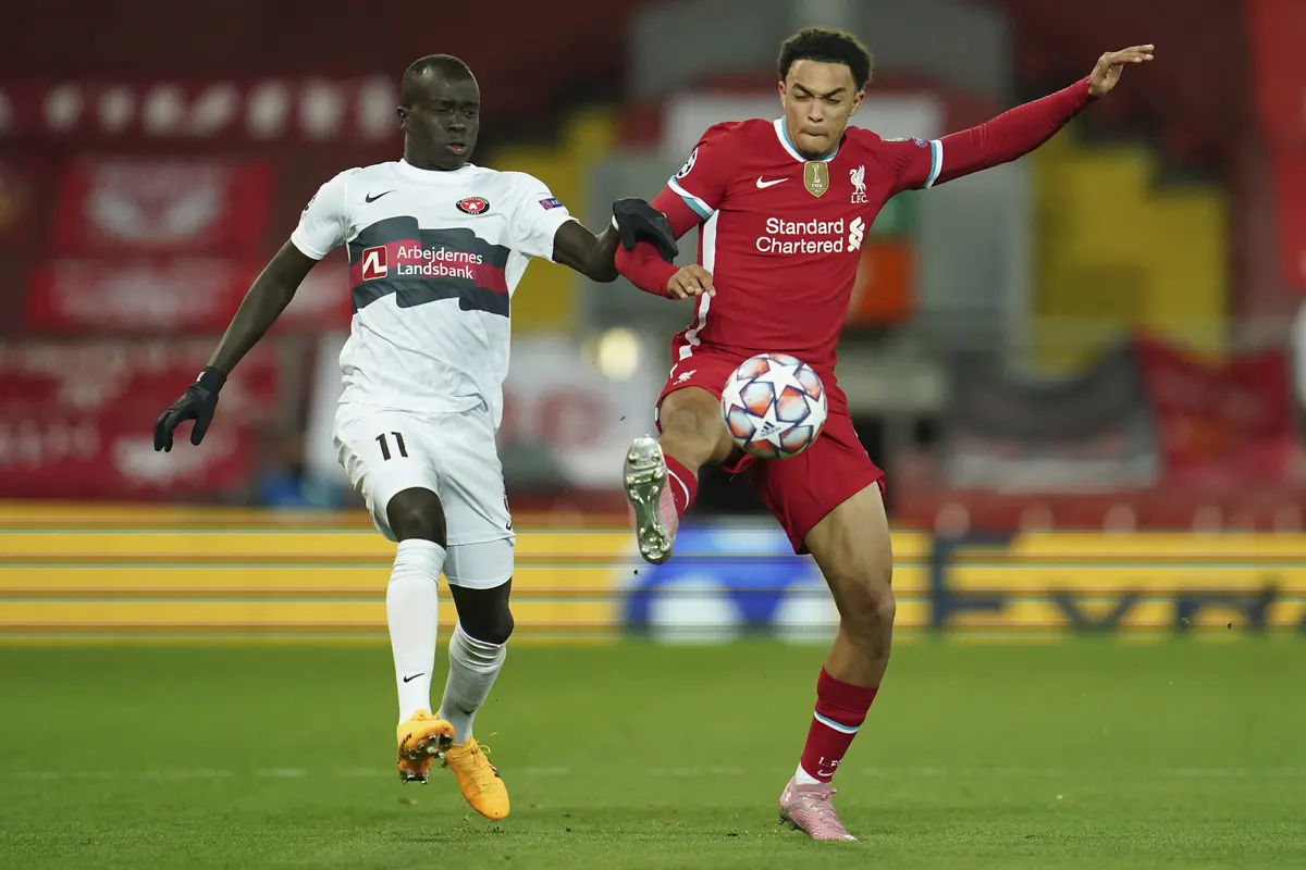 Liverpool Bungkam Midtjylland 2-0 di Anfield