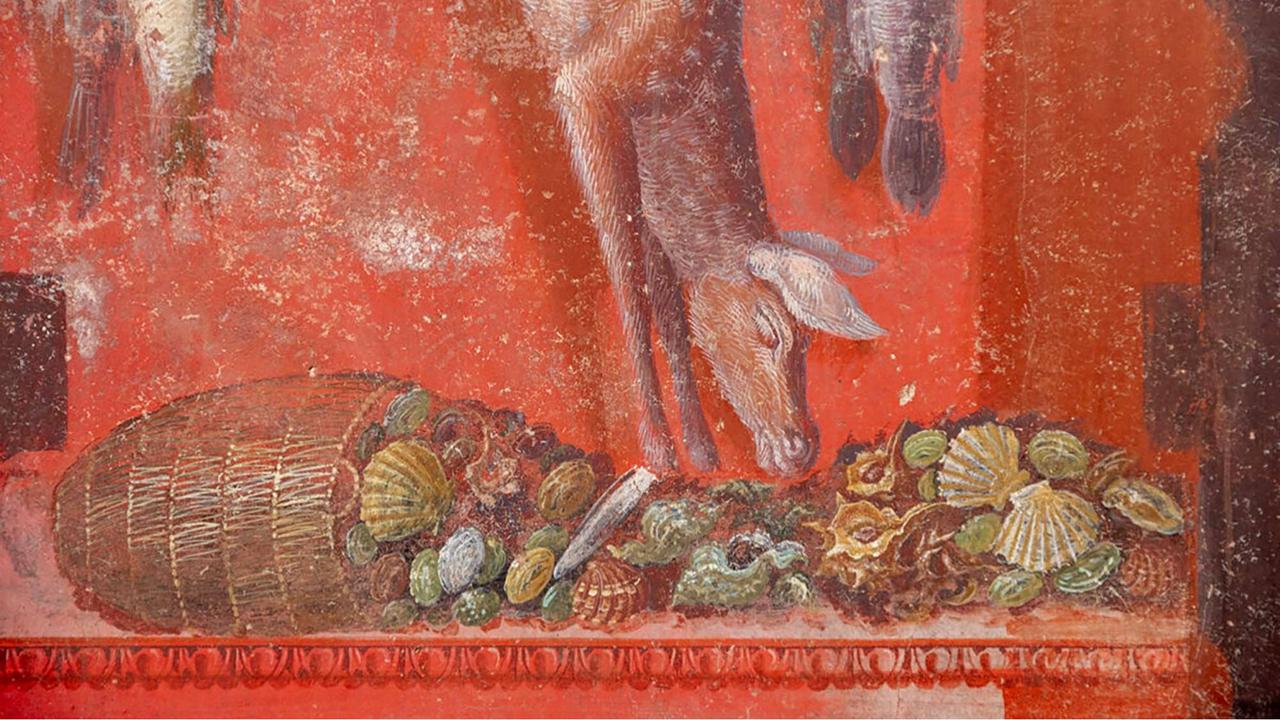 Penemuan lukisan dinding langka di Pompeii
