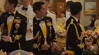 Viral, Video Pangeran Mateen Joget Poco-Poco di Pernikahannya dengan Dayang Anisha Rosnah binti Adam (Tangkapan Layar Akun TikTok KIM.MCN)