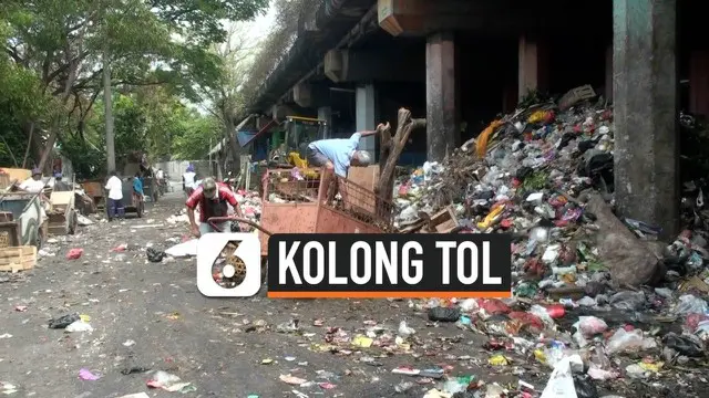 Kolong jalan tol Wiyoto Wiyono jadi tempat penampungan sampah yang dibuang oleh waga. Tempat yang disiapkan untuk pembuangan sampah warga sekitar, mejadi lokasi penampungan sampah dari berbagai wilayah.