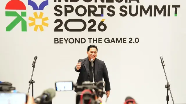 Menpora Erick Thohir saat membuat Indonesia Sports Summit 2026