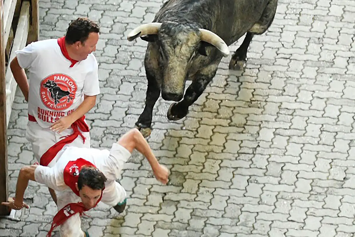 Diseruduk Banteng, Para Peserta Terluka di Festival San Fermin
