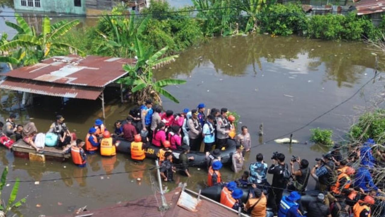 banjir di pekanbaru