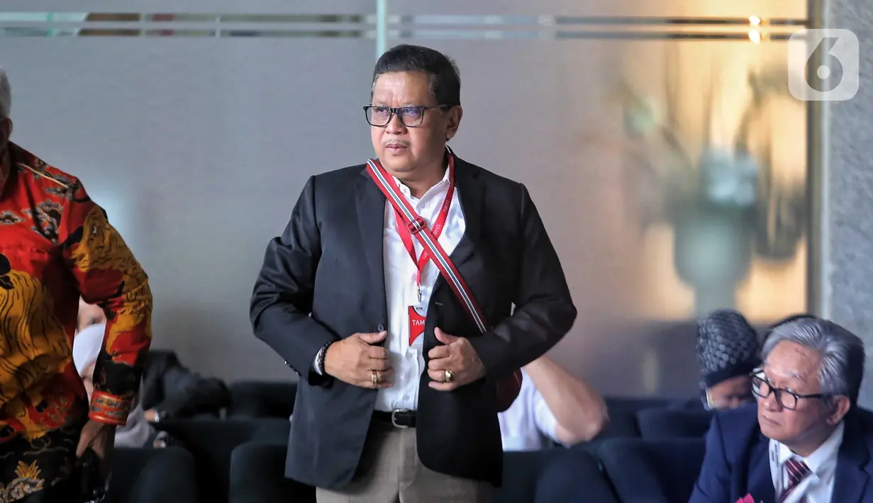 Ini menjadi pemeriksaan pertama Hasto Kristiyanto usai Pengadilan Negeri Jakarta Selatan menolak gugatan pra-peradilannya. (Liputan6.com/Angga Yuniar)