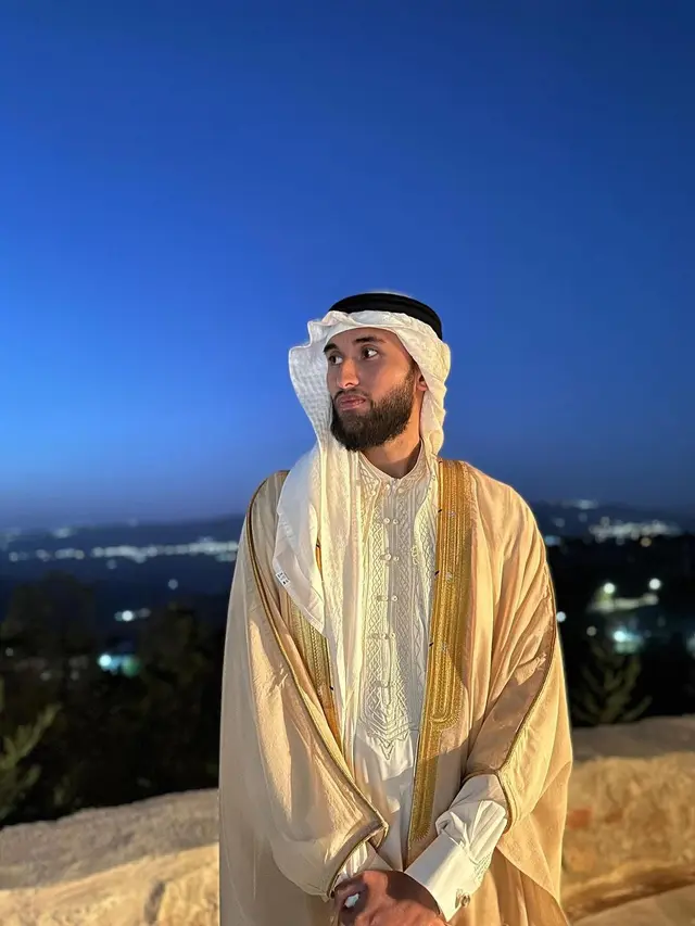 6 Potret Sabda Ahessa Mantan Wulan Guritno Menikah di Yordania, Bak Pangeran Arab