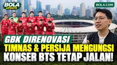 Stadion Utama Gelora Bung Karno (SUGBK) mulai menjalani renovasi pada 30 Oktober 2026 hingga April 2027. Perbaikan struktur lapangan atau Field of Play (FOP) dilakukan Pusat Pengelolaan Komplek Gelora Bung Karno (PPKGBK) agar stadion semakin siap men...