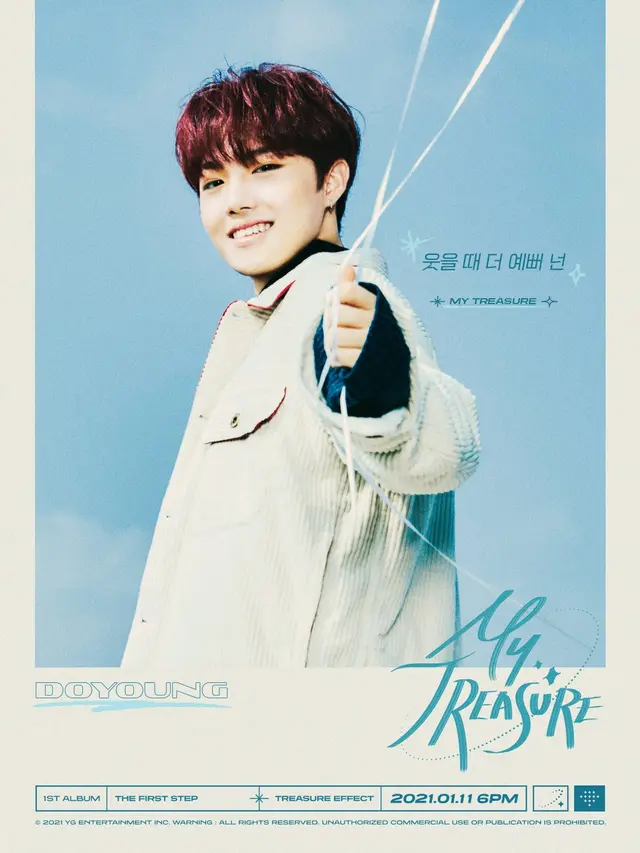 Doyoung Treasure. (YG Entertainment via Soompi)