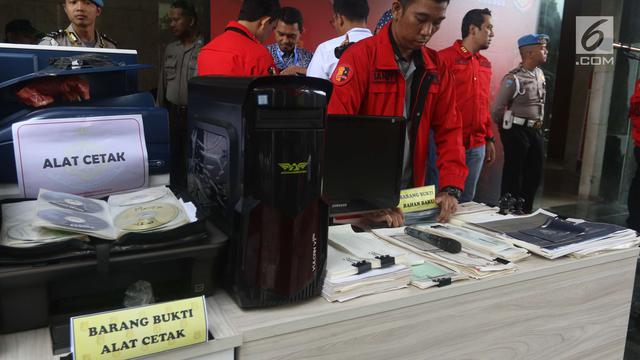 Polisi Bongkar Sindikat Pemalsu Dokumen Kendaraan
