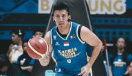 Pebasket Satria Muda Pertamina Bandung, Juan Laurent Kokodiputra. (Bola.com/Erwin Snaz)