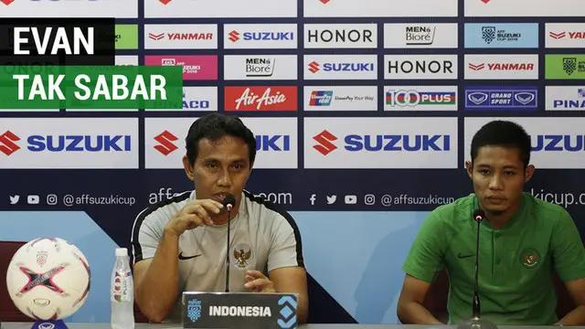Vlog Bola.com: Jelang Melawan Thailand, Evan Dimas Sudah Tak Sabar