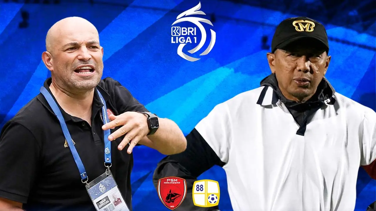 BRI Liga 1 - Duel Pelatih - PSM Makassar Vs Barito Putera