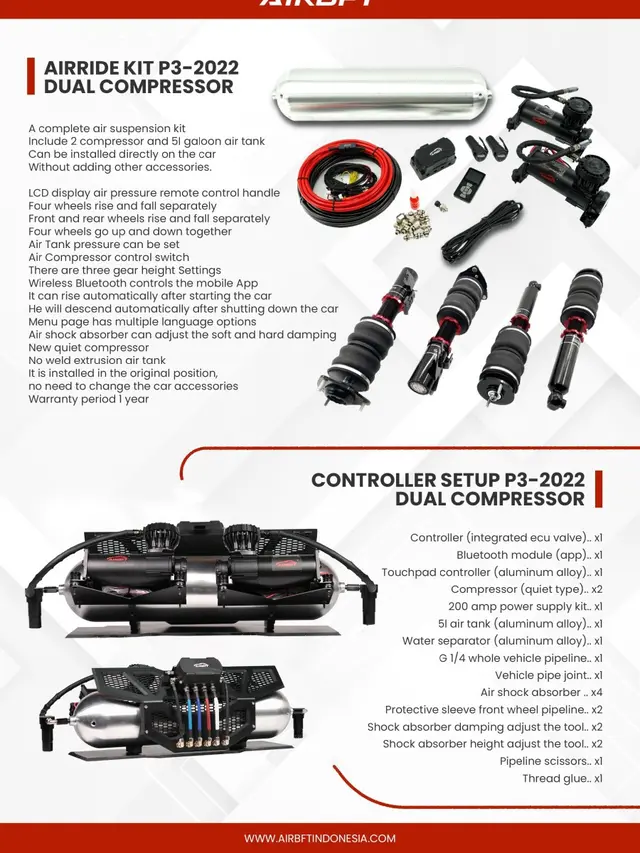 Air Cup dan Air Suspension Sama-Sama Bisa Naik Turun, Ini Perbedaan dan Harganya