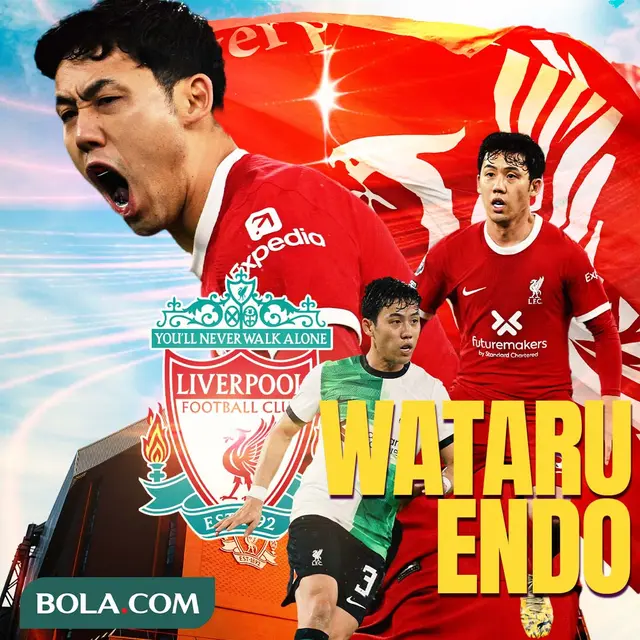 Liverpool - Ilustrasi Wataru Endo