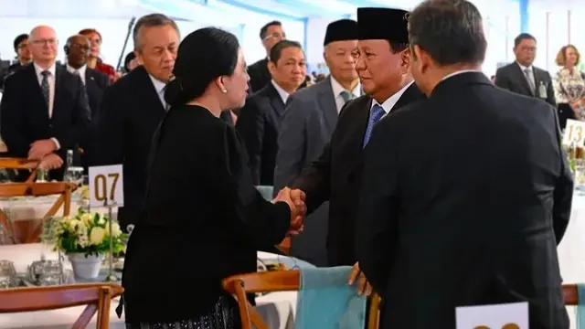 Puan dan Prabowo.