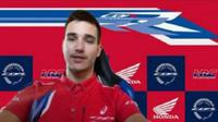 Pembalap Team HRC Iker Lecuona. (Tangkapan Layar Zoom)