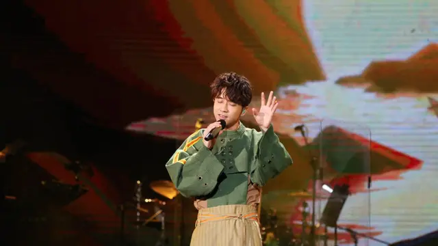 Penyanyi Michael Guang Liang alias Michael Wong. (Foto: Dok. Tim Color Asia Live)