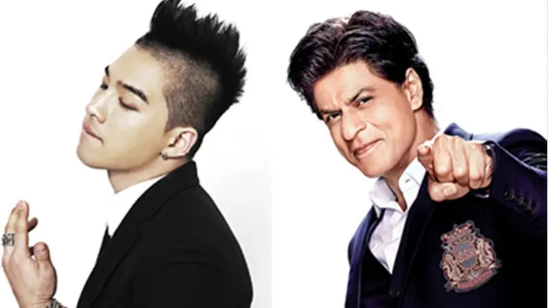 Taeyang `Big Bang` dan Shahrukh Khan