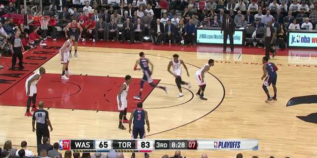 VIDEO : Cuplikan Pertandingan Playoffs NBA, Raptors 130 vs Wizards 119