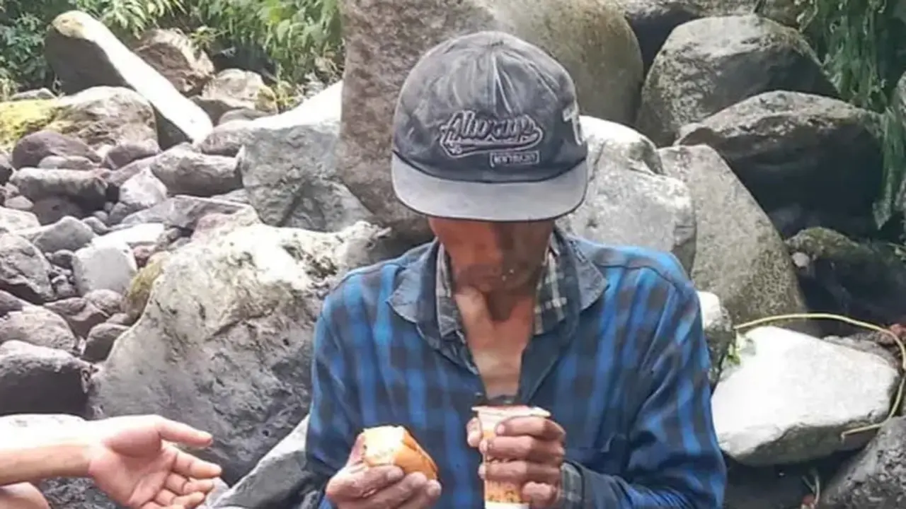 Pria bertahun-tahun hilang dan ditemukan di Gunung Salak