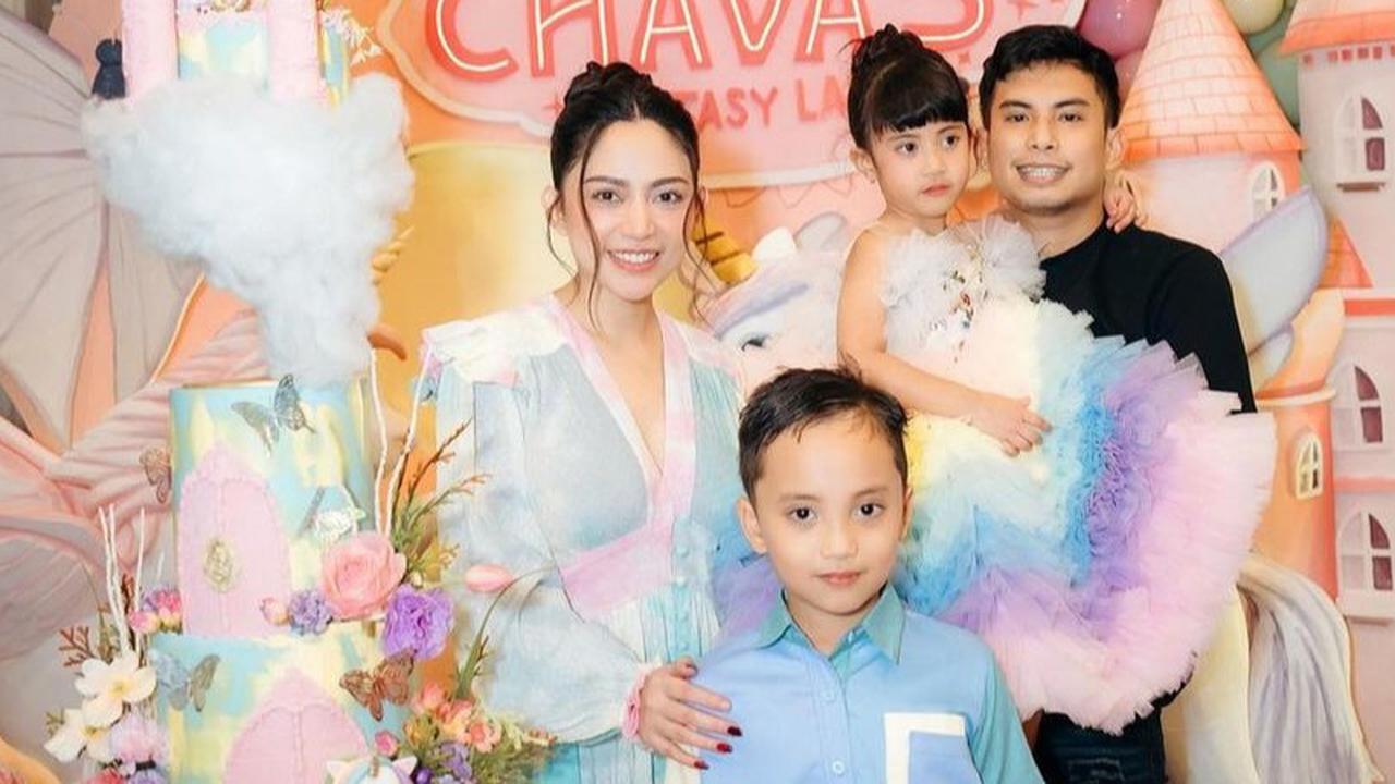 Potret Pesta Ultah Chava Anak Putri Rachel Vennya, Usung Tema Unicorn - Orangtua Kompak Menemani