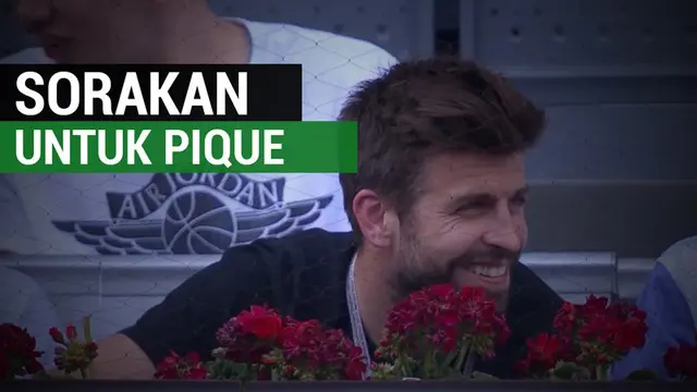 Berita video pemain Barcelona, Gerard Pique, disoraki saat menonton laga tenis Madrid Open 2017. Kala itu, Pique sedang menyaksikan pertandingan David Ferer melawan Mikhail Kukushkin pada babak pertama.